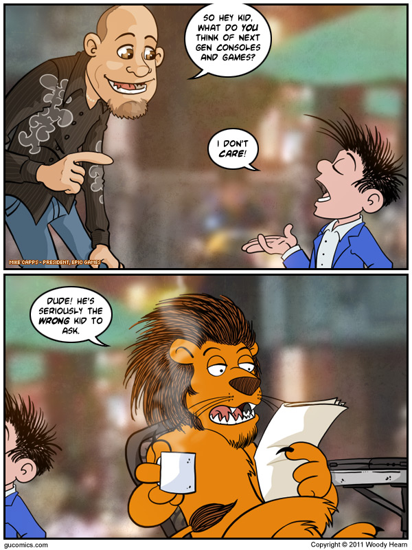 Comic for: August 5th, 2011