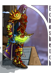 Chris E. - Echasketch - Full Body Character Sketch