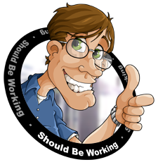 Brett R. - Should Be Working - Logo